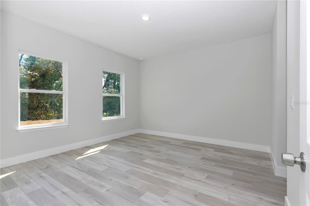 2844 SW 162nd Street Rd, Ocala, FL 34473 - empty room featuring plenty of natural light and light hardwood / wood-style floors
