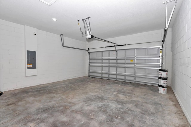 2844 SW 162nd Street Rd, Ocala, FL 34473 - garage featuring a garage door opener and electric panel