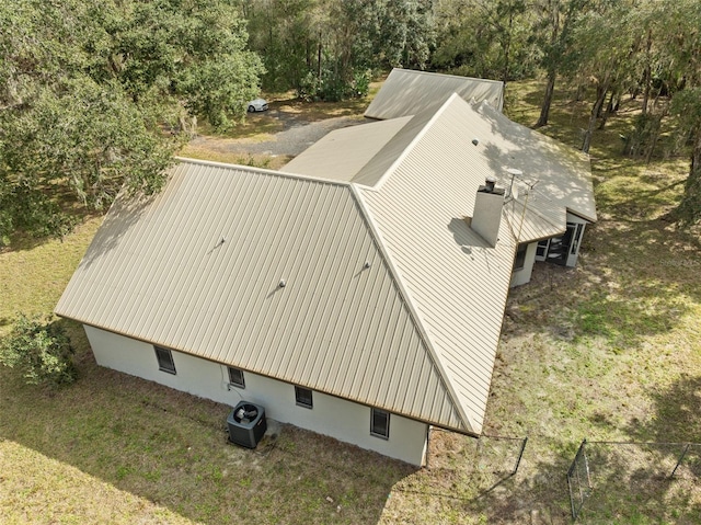 drone / aerial view