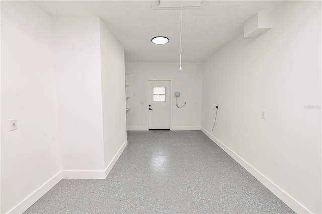 interior space with baseboards