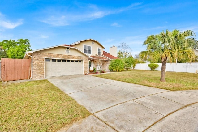 5108 Avignon Ct, Orlando, FL 32839 - traditional-style home with driveway, an attached garage, and stucco siding