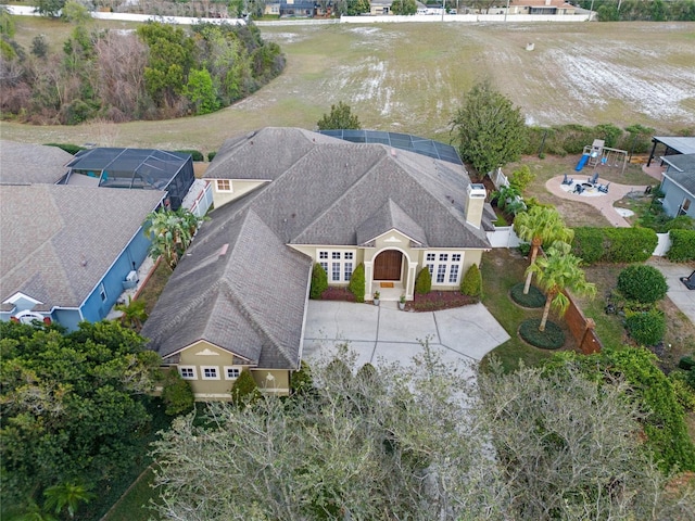 drone / aerial view