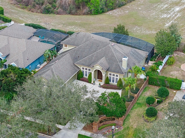 aerial view