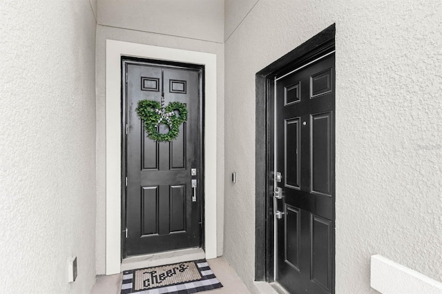 view of property entrance