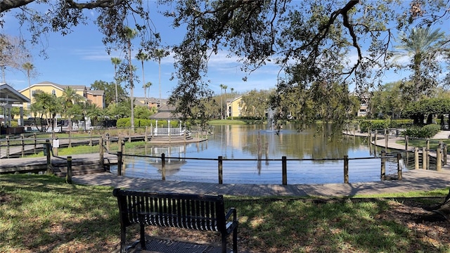 5016 Park Central Dr Unit 2231, Orlando, FL 32839 - view of property's community with a water view