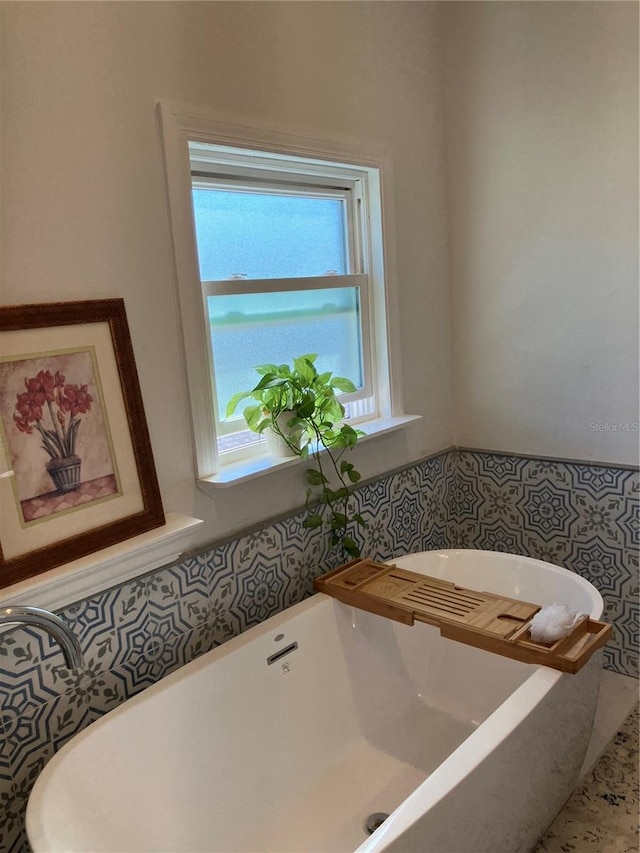 1611 Chestnut Ave, Winter Park, FL 32789 - bathroom with a freestanding bath