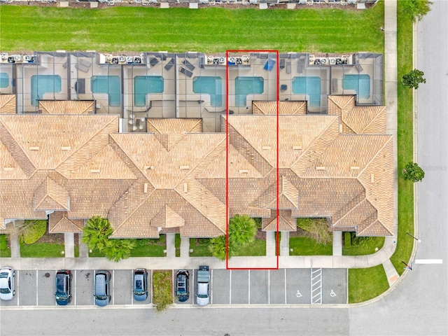 drone / aerial view