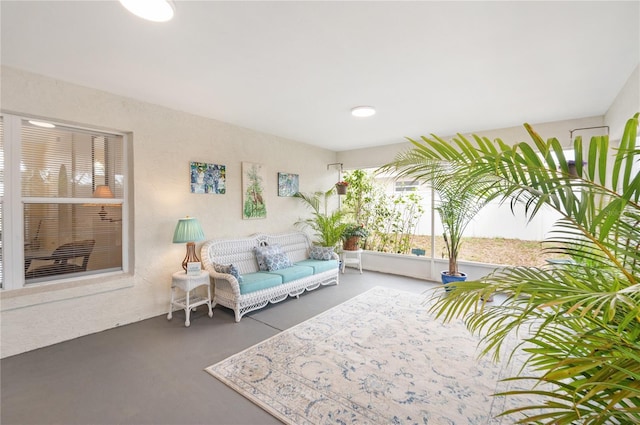 view of living room