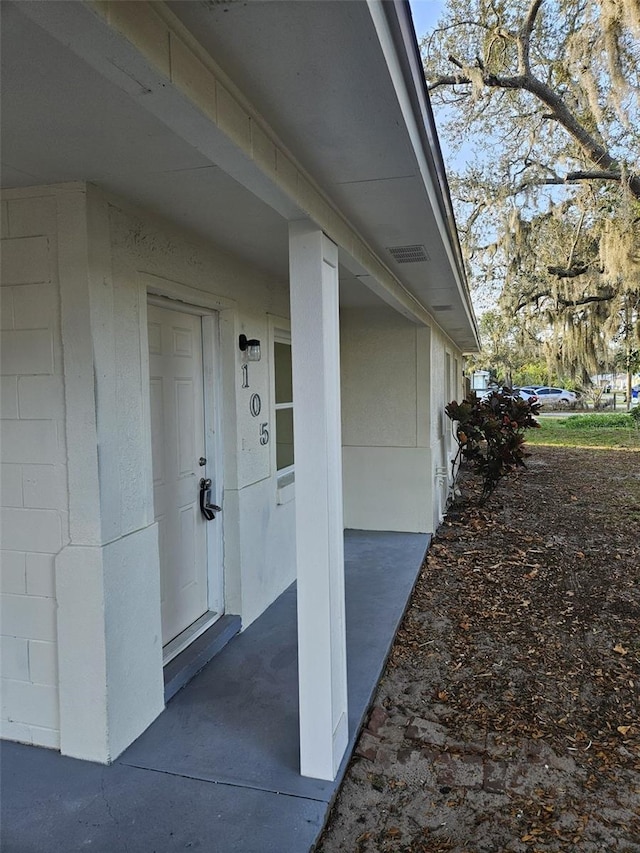 view of entrance to property