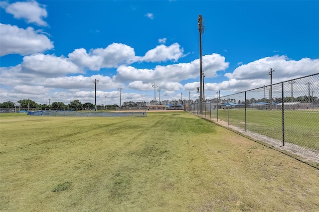 view of home's community featuring a yard