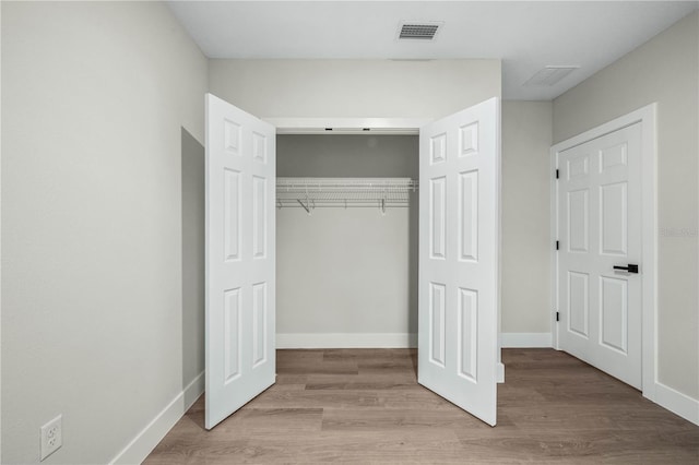 closet with visible vents