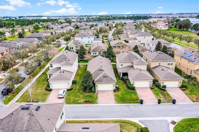 birds eye view of property featuring a residential view