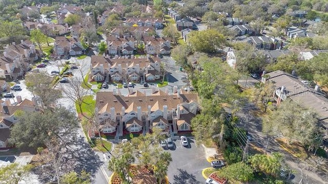 drone / aerial view featuring a residential view