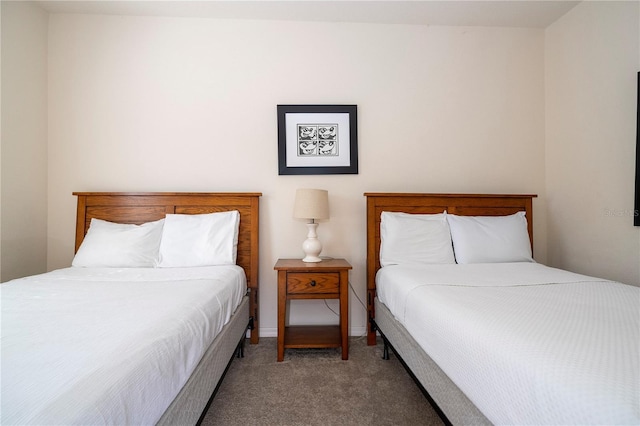 bedroom with carpet flooring