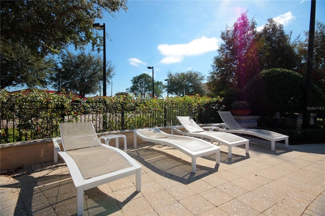 view of patio