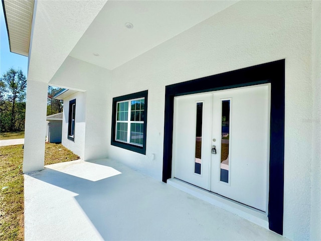 view of patio / terrace with french doors