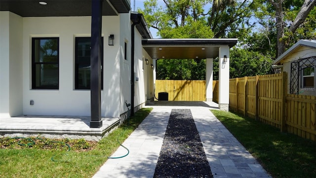 2604 E 11th Ave, Tampa, FL 33605 - view of yard featuring driveway and fence