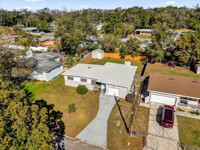 aerial view