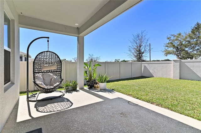 1546 Park Leah Cir, Apopka, FL 32712 - view of patio featuring a fenced backyard