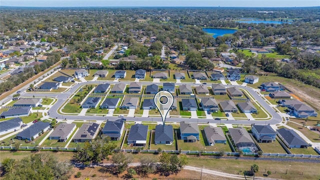 1546 Park Leah Cir, Apopka, FL 32712 - bird's eye view featuring a residential view and a water view