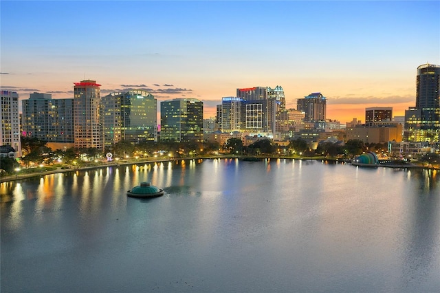 101 S Eola Dr Unit 1001, Orlando, FL 32801 - view of water feature featuring a city view