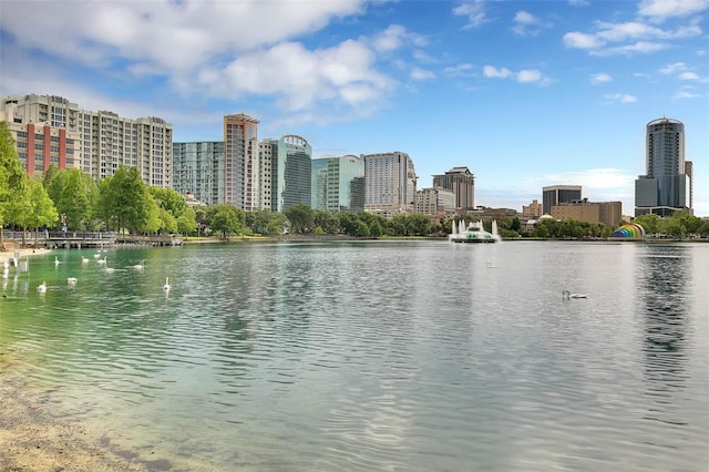 101 S Eola Dr Unit 1001, Orlando, FL 32801 - property view of water featuring a view of city