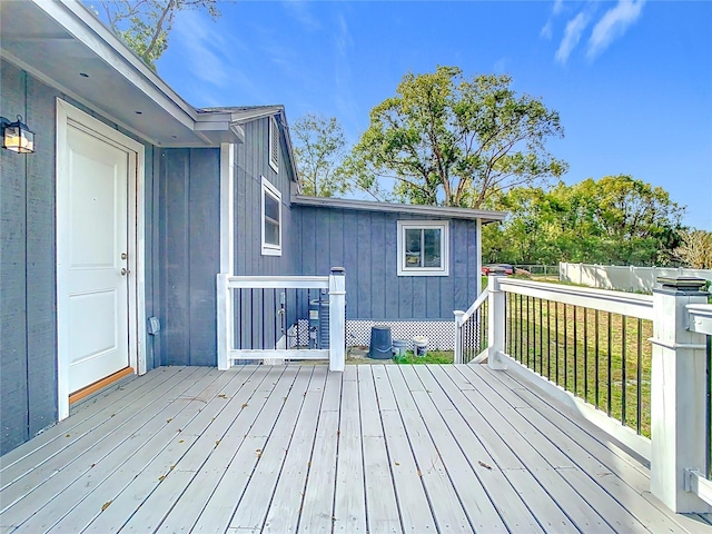 4502 Florence St, Apopka, FL 32712 - wooden terrace with a lawn