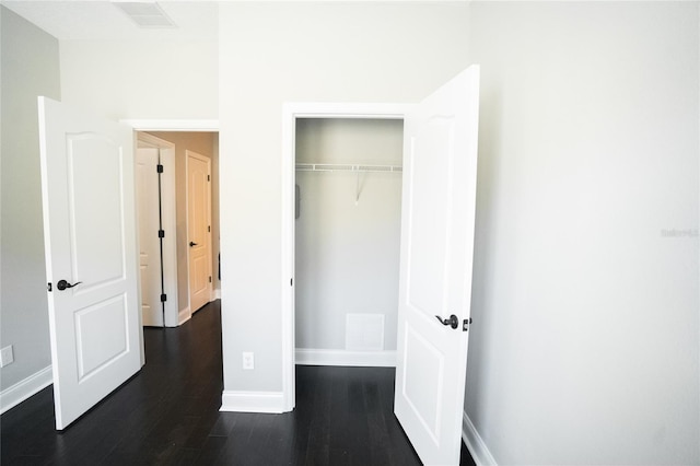 closet with visible vents