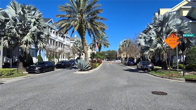 136 Mcleods Way, Winter Springs, FL 32708 - view of asphalt road with curbs and traffic signs
