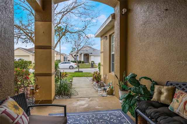 130 Bloomingdale Dr, Davenport, FL 33897 - view of patio with a residential view