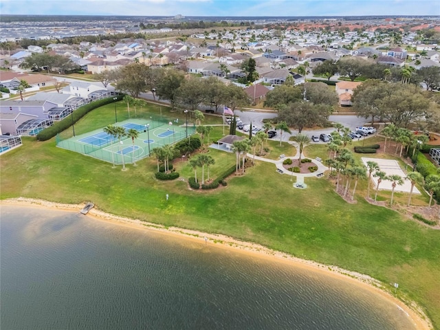 130 Bloomingdale Dr, Davenport, FL 33897 - aerial overview of property's location featuring a nearby body of water and nearby suburban area