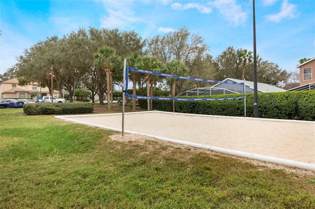 130 Bloomingdale Dr, Davenport, FL 33897 - view of community with a lawn and volleyball court