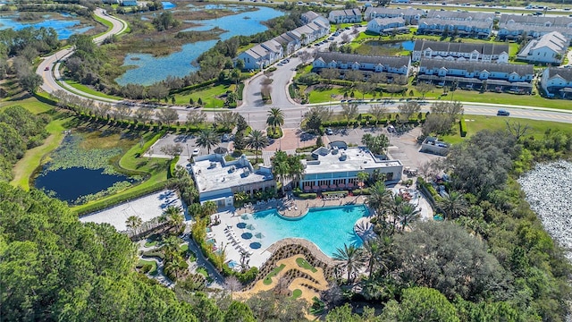 1620 Pelican Dr, Davenport, FL 33896 - drone / aerial view with a water view