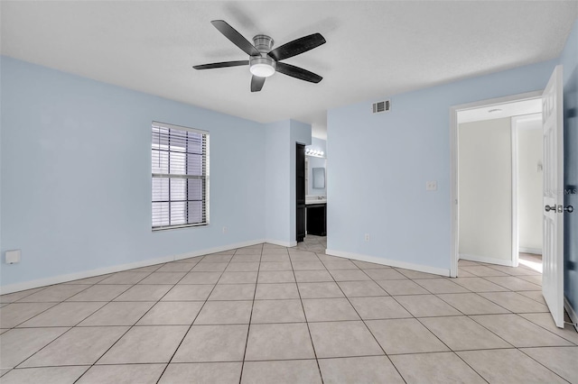 1008 Birkdale Trl, Winter Springs, FL 32708 - unfurnished room featuring ceiling fan, visible vents, and baseboards