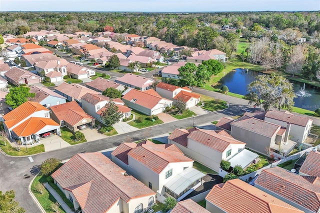 1008 Birkdale Trl, Winter Springs, FL 32708 - drone / aerial view with a residential view and a water view