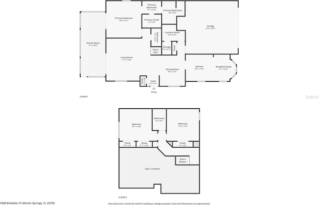 1008 Birkdale Trl, Winter Springs, FL 32708 - view of layout