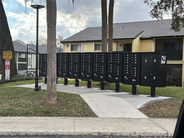 view of community with mail area