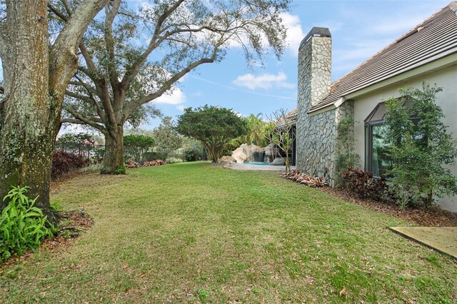 5138 Fairway Oaks Dr, Windermere, FL 34786 - view of yard with a fenced backyard