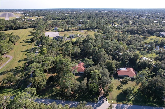 drone / aerial view featuring a rural view