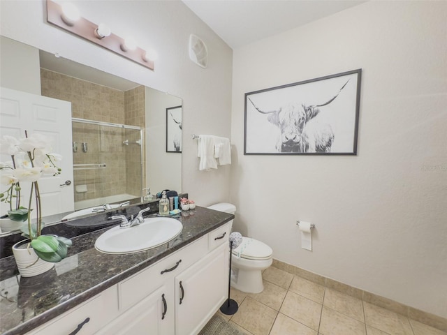 8000 Tuscany Way Unit 4405, Davenport, FL 33896 - bathroom with vanity, a tile shower, and tile patterned floors