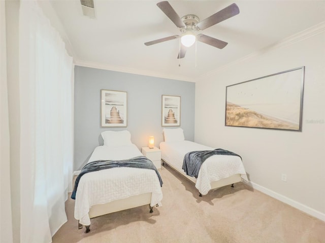 8000 Tuscany Way Unit 4405, Davenport, FL 33896 - bedroom with crown molding, carpet flooring, and ceiling fan