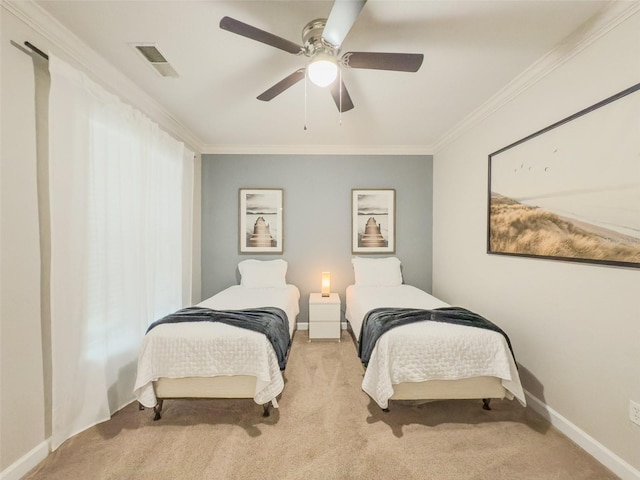 8000 Tuscany Way Unit 4405, Davenport, FL 33896 - bedroom featuring carpet floors, crown molding, and a ceiling fan