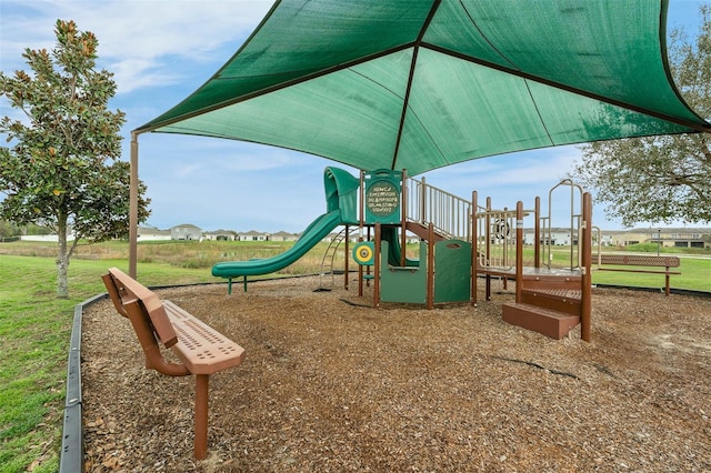 view of community playground