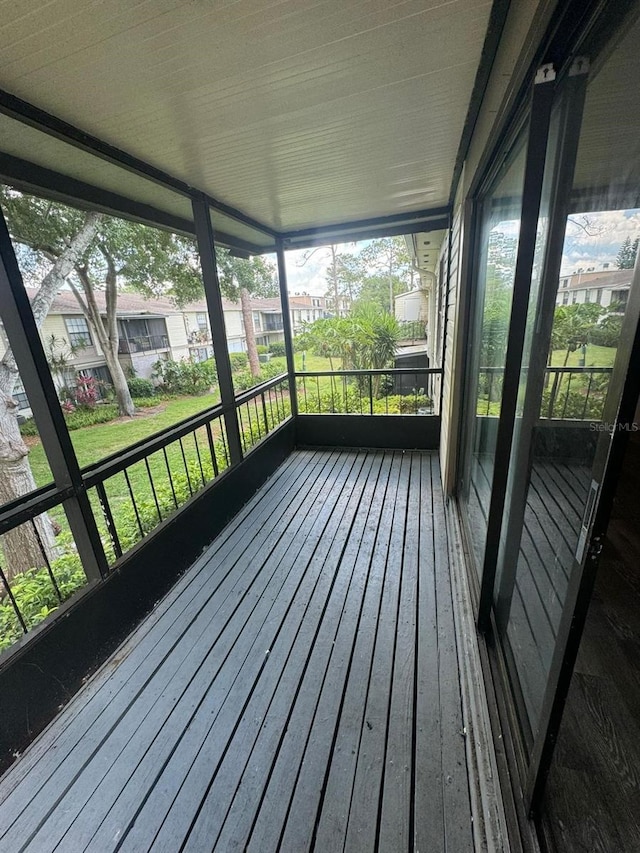 5951 Village Cir Unit Ge, Orlando, FL 32822 - view of unfurnished sunroom