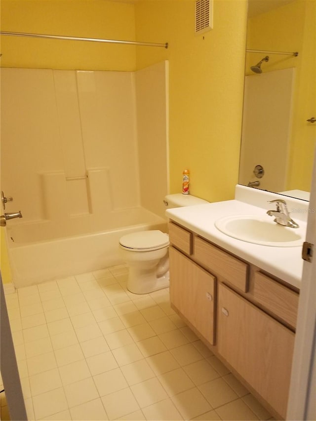 5455 Vineland Rd Unit 3303, Orlando, FL 32811 - full bathroom with tile patterned flooring, vanity, and  shower combination