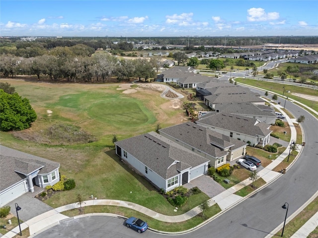 bird's eye view featuring a residential view