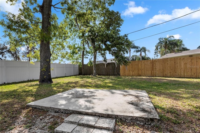 2531 Ludlow St, Deltona, FL 32738 - view of yard with a patio area and a fenced backyard