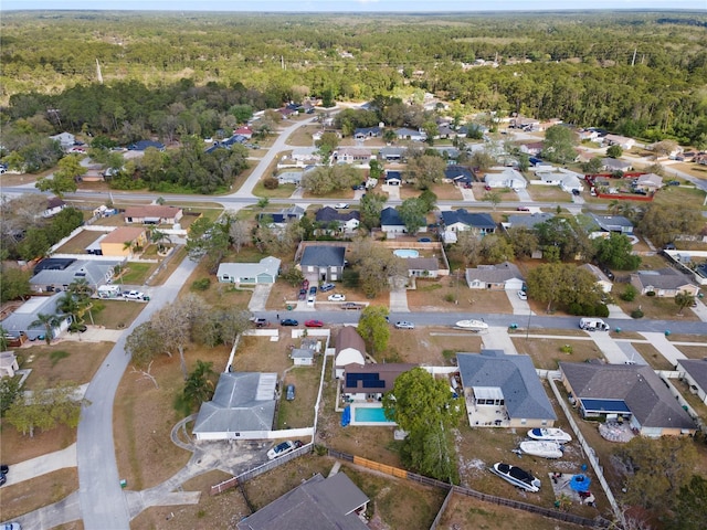 2531 Ludlow St, Deltona, FL 32738 - birds eye view of property featuring a forest view and a residential view