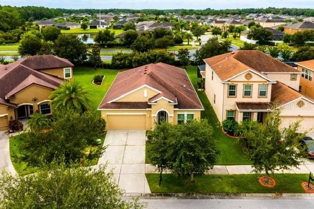 birds eye view of property featuring a residential view