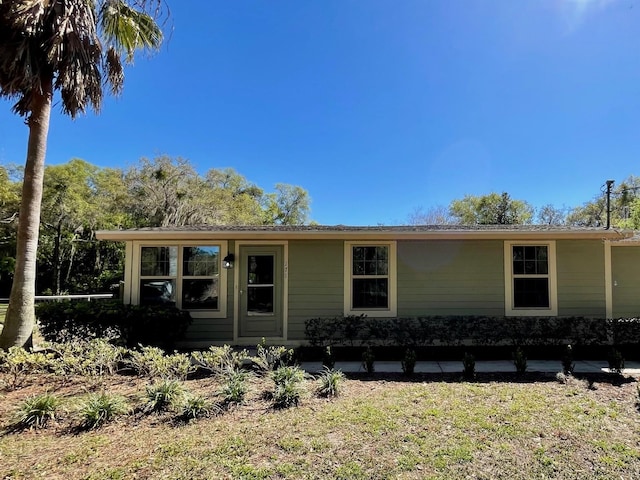 view of front of house